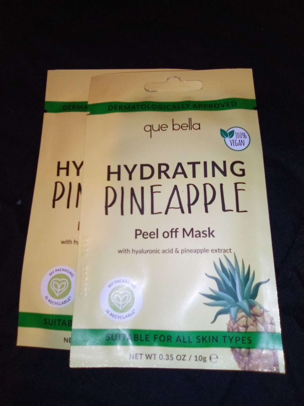 Hydrating Pineapple Peel Off Mask - Yellow